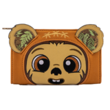 Loungefly Star Wars Wicket Ewok Flap Purse/Wallet - New, With Tags