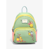 Disney Winnie The Pooh Hundred Acre Wood Friends Floral Mini Backpack By Loungefly - New, With Tags