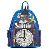Loungefly Disney Peter Pan Clock (Glow-In-The-Dark) Mini Backpack - New, With Tags