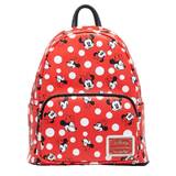 Loungefly Disney Minnie Mouse Polka Dots Red Mini Backpack - New, With Tags