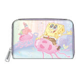 Loungefly Nickelodeon Spongebob Squarepants Jelly Fishing Pastel Wallet/Purse - New, With Tags