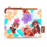 Loungefly Disney Chip 'n' Dale Floral - Boxlunch Exclusive Coin Purse - New, With Tags