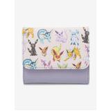 Loungefly Pokemon Eevee Evolution Mini Flap Wallet - New, With Tags