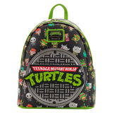 Loungefly Teenage Mutant Ninja Turtles Sewer Cap Chibi Mini Backpack - New, With Tags