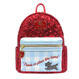 Loungefly The Wizard Of Oz Ruby Slippers Sequin Mini Backpack - New, With Tags