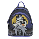 Loungefly Disney The Nightmare Before Christmas Zero Doghouse (Glow-In-The-Dark) Mini Backpack - New, With Tags