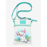 Loungefly Disney Moana Pua & Hei Hei Passport Crossbody Bag - New, With Tags