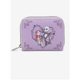 Loungefly Disney Nightmare Before Christmas Jack & Sally Mini Zip Wallet - New, With Tags