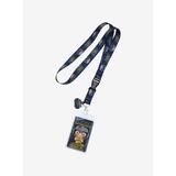 Star Wars Anakin Skywalker Pod Race Lanyard By Loungefly - New, With Cardholder & Charm