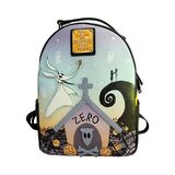 Loungefly Disney Nightmare Before Christmas Zero Graveyard (Glows In The Dark) Mini Backpack - New, With Tags