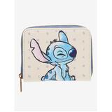 Loungefly Disney Lilo & Stitch Stitch Tossed Letters Mini Zip Wallet - New, With Tags
