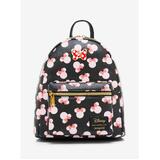 Loungefly Disney Minnie Mouse Pink Heads Mini Backpack - New, With Tags