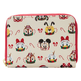 Loungefly Disney Mickey Mouse & Friends Hot Cocoa Holiday Mugs Wallet/Purse - New, With Tags