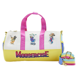Loungefly Disney Mickey Mouse & Friends Mousercise Duffle Bag - New, With Tags