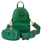 Loungefly Bambi Quilted Texture Convertible Sling Crossbody Bag With Coin Bag - New, With Tags