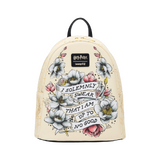 Loungefly Harry Potter Marauders Map Floral Mini Backpack - New, With Tags