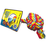 Mammoth Flossy Float Rope Tug with Monkey Fist Ball 32cm