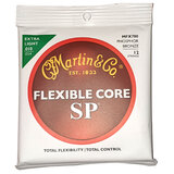 Martin Flexible Core SP Phosphor Bronze Authentic Acoustic Guitar Strings MFX700 12 String Extra Light 10-54
