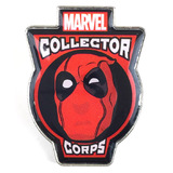 Marvel Collector Corps Souvenir Pin Badge Deadpool Mint Condition