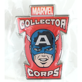 Marvel Collector Corps Souvenir Pin Badge Captain America Mint Condition