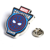 Marvel Collector Corps Spider-Man Homecoming Souvenir Pin Badge Hologram Logo New Mint
