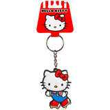Sanrio Hello Kitty Soft Touch PVC Charm Keychain (Roller Skates) - New Mint Condition