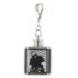 Kurt Cobain Collectible/Collectible Flask Keychain - New, Mint Condition