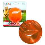 Bionic Ball by Outward Hound - Super Durable Ball Toy - Large, Orange