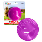 Bionic Ball by Outward Hound - Super Durable Ball Toy - Large, Purple