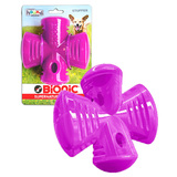 Bionic Stuffer by Outward Hound - Super Durable Treat Dispenser Toy - Purple