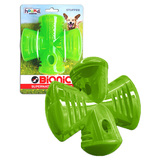 Bionic Stuffer by Outward Hound - Super Durable Treat Dispenser Toy - Green
