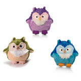 Outward Hound Howling Hoots Plush Dog Toy With Squeaker - 3 Colour Options
