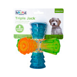 Outward Hound Triple Jack Dog Toy With 3 Different Squeakers