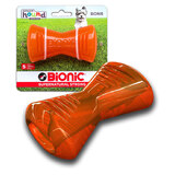 Bionic Bone by Outward Hound - Super Durable Bone Toy - Small, Orange