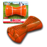 Bionic Bone by Outward Hound - Super Durable Bone Toy - Medium, Orange