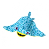 Floatiez Blue Stingray Floating Dog Toy By Outward Hound - Medium - New, With Tags