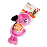 Fire Biterz Flamingo Durable Squeaker Dog Plush Toy By Outward Hound - Small - New, With Tags