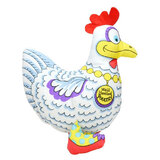 Madcap Well-Heeled Poultry Squeaker Dog Plush Toy By PetStages - Medium - New, With Tags
