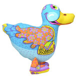 Madcap Splashin' Fashion Duck Squeaker Dog Plush Toy By PetStages - Medium - New, With Tags
