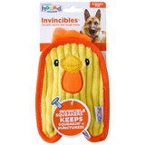 Outward Hound Invincibles Mini Plush Stuffing-Less Dog Toy With Squeaker - Chicky
