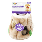 Hide A Squirrel by Outward Hound - Plush Dog Toy Puzzle - Large, With 3 Squirrels