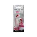 Panasonic Ear Drops - ErgoFit In-Ear Earbud Headphones - RP-HJE120-P (Pink)