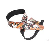 Perri's Guitar Strap 100% Leather - Tattoo Johnny Series - Rocker Girl