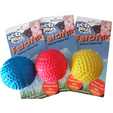 Petzplus Medium Rubber Squeaky Puppy Ball - Two Pack or Four Pack