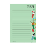 Pez Retro Christmas Note Pad - 4" x 6" Holiday Themed - New
