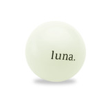 Planet Dog Orbee Tuff Cosmos Ball - Luna - Glow In The Dark White Dog Toy