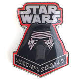 Star Wars Smuggler's Bounty Souvenir Pin Badge Kylo Ren Mint Condition