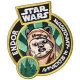 Star Wars Smuggler's Bounty Souvenir Patch - Endor - Wicket Ewok - New, Mint Condition