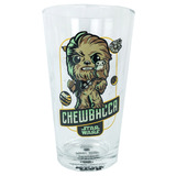 Chewbacca Pint Glass - Star Wars Smugglers Bounty Exclusive - New, Mint Condition