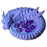 Supportive Solutions 3D Printed Dragon's Embrace Dice Holder - New, Handmade